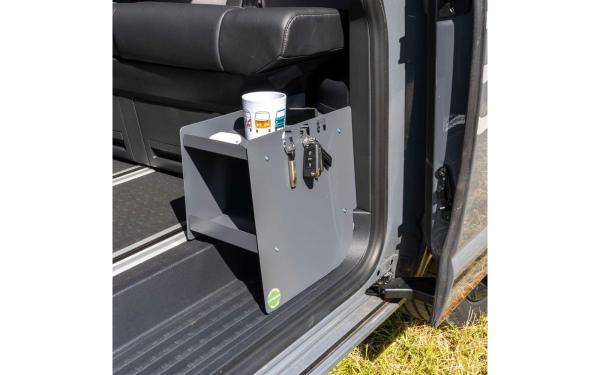 shoeBOXX VW T5/T6/T6.1 Schuhregal für Fahrerseite Schiebetür